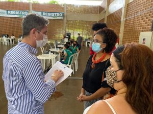 Edna Sampaio, do PT de Cuiabá (MT), denuncia “fura-filas” na vacinação