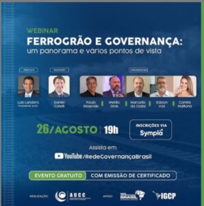 RGB debaterá “Ferrogrão e Governança: um panorama e vários pontos de vista” nesta quinta-feira