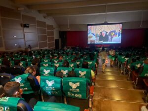 Jaciara recebe Cine Senar-MT com lotação máxima no Centro de Eventos