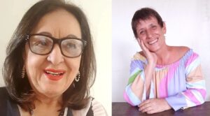 Lêda Selma e Márcia Pelá em cena no Goiás Encanto & Prosa