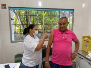 Cerca de 2,3 mil pessoas receberam doses contra influenza e sarampo em Jaciara