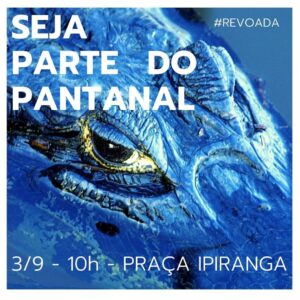Formad e Movimento Revoada se manifestam contra lei que interfere no Pantanal
