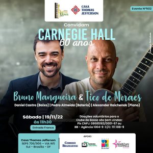 Bruno Mangueira e Tico de Moraes in “Carnegie Hall 60 Anos