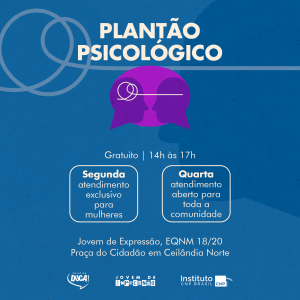 Jovem de Expressão promove plantões de atendimento psicológico gratuito 