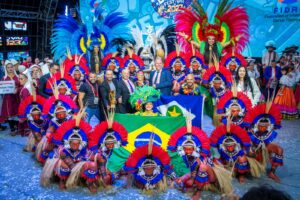  Com apoio do Governo de MT, Flor Ribeirinha conquista mais um título mundial de dança folclórica